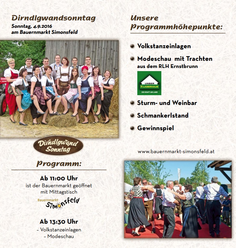 Dirndlgwandsonntag 2016-2